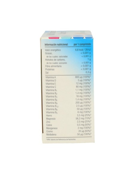 Multivitaminas Complet + Oligoelementos 24 comprimidos Vallesol
