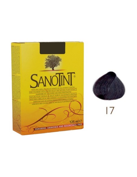Tinte 17 Negro Azul 125 ml (Negro) Sanotint