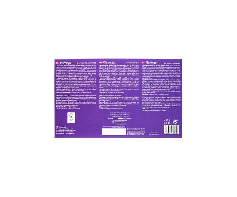 Flavogen bifase 2 60 cápsulas Drasanvi