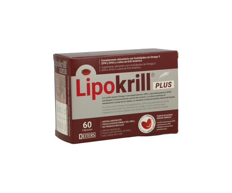 Lipokrill Plus 60 cápsulas Deiters