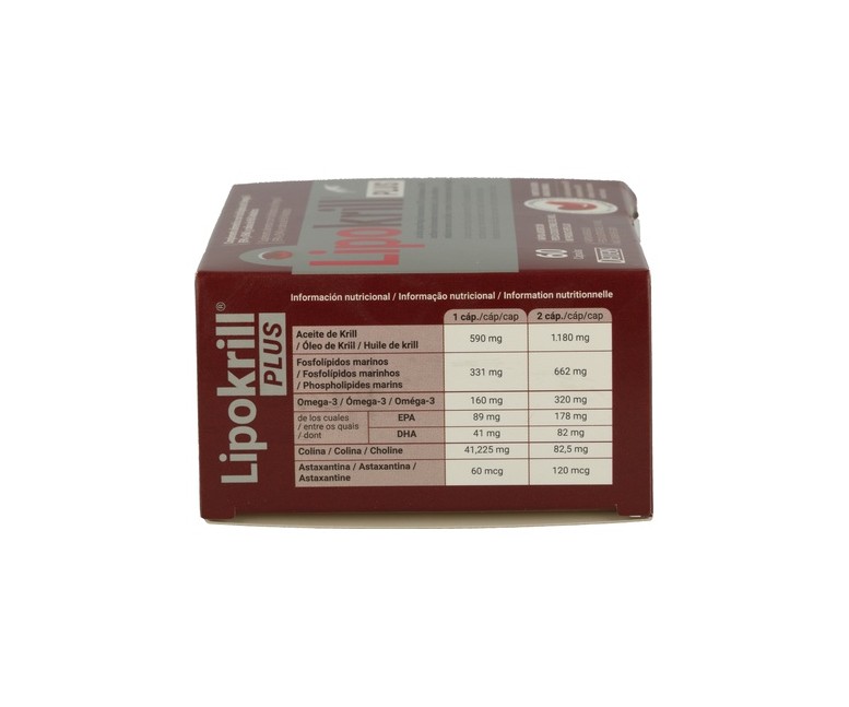Lipokrill Plus 60 cápsulas Deiters