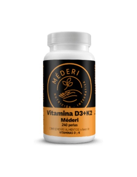 Vitamina D3+K2 240 perlas de 310mg Méderi