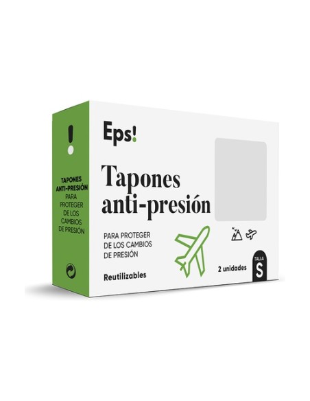 Tapón Antipresión (talla S) 2 unidades Deiters