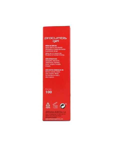 Procumbis gel 100 ml de crema Plantis