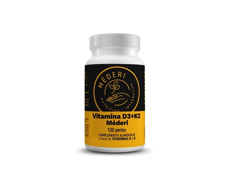 Vitamina D3 + K2 120 perlas Méderi