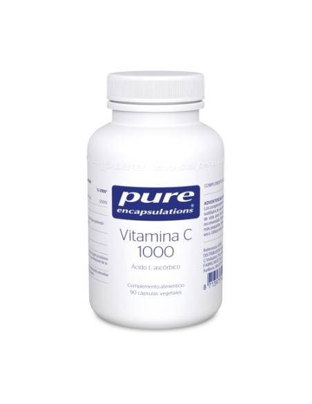 Vitamina C 90 cápsulas de 1000mg Pure Encapsulations