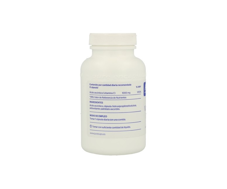 Vitamina C 90 cápsulas de 1000mg Pure Encapsulations