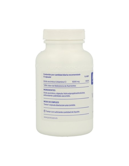 Vitamina C 90 cápsulas de 1000mg Pure Encapsulations