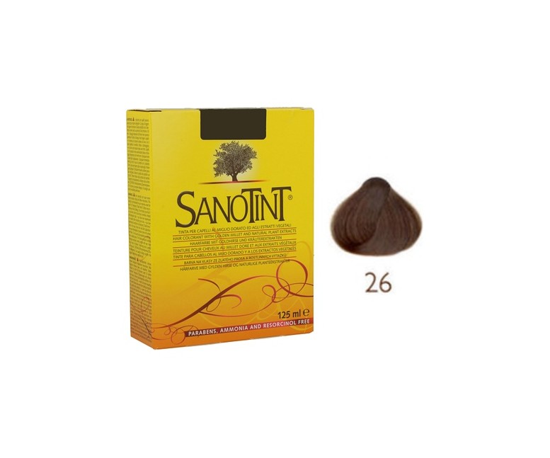 Tinte 26 Tabaco 125 ml (Castaño) Sanotint