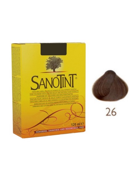 Tinte 26 Tabaco 125 ml (Castaño) Sanotint