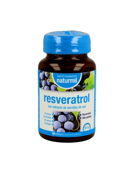 Resveratrol 60 cápsulas Naturmil