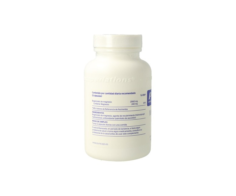 Magnesio (Bisglicinato) 90 cápsulas Pure Encapsulations