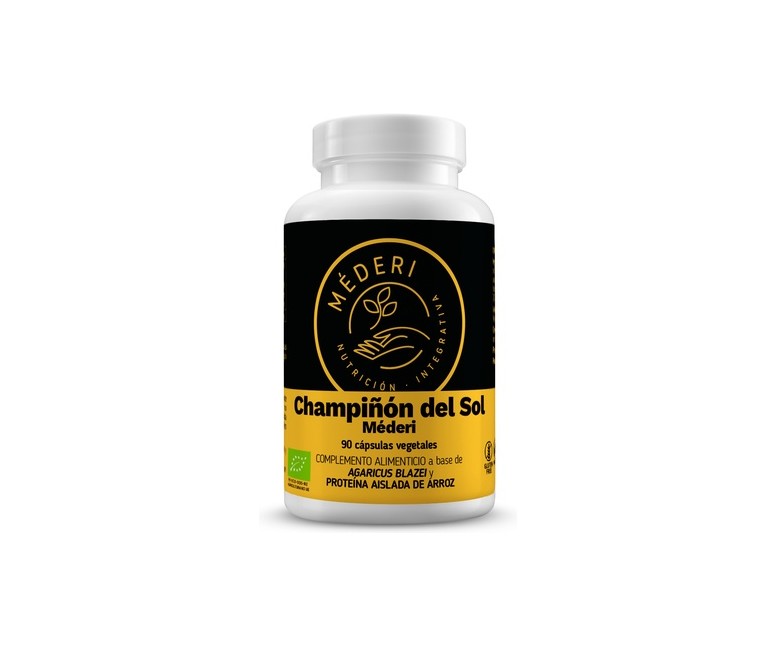 Champiñón del sol 90 cápsulas vegetales Méderi