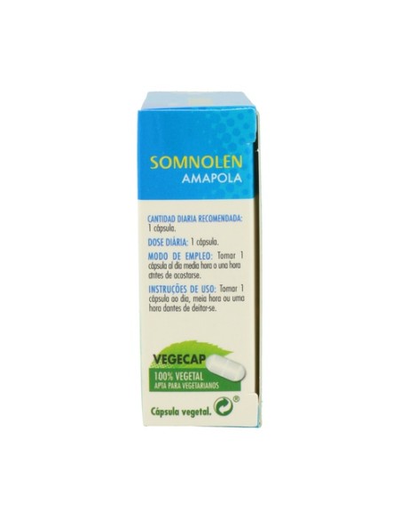 Somnolen Amapola 30 cápsulas Waydiet