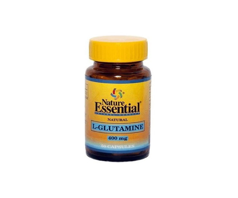 L-Glutamina 50 cápsulas de 400mg Nature essential