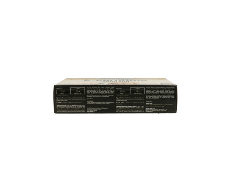 L-Carnitina Strong 3000mg 20 ampollas de 15ml (3000mg) Naturmil