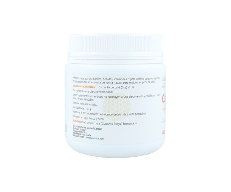 FermentActiv Cúrcuma 150 g Sura Vitasan