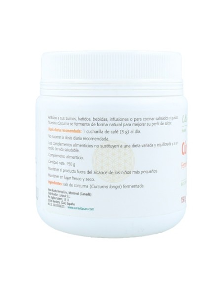 FermentActiv Cúrcuma 150 g Sura Vitasan
