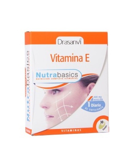 Nutrabasics Vitamina E 30 perlas Drasanvi