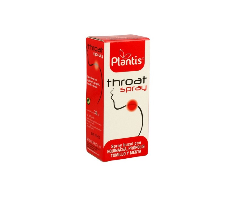 Throat spray (cuidado de la garganta) 30 ml Plantis