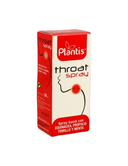 Throat spray (cuidado de la garganta) 30 ml Plantis