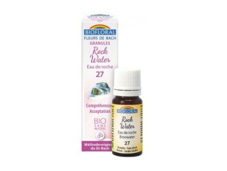 Gránulos orgánicos de agua de roca