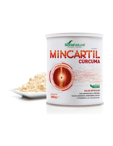 Mincartil Cúrcuma 300 g Soria Natural