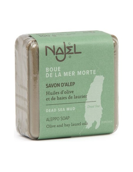Jabón de Alepo de barro del mar muerto 100 g Najel