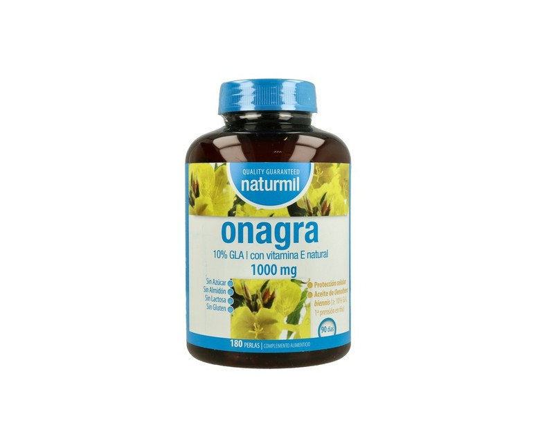 Onagra 180 perlas de 1000mg Naturmil