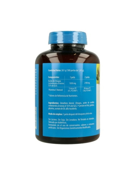Onagra 180 perlas de 1000mg Naturmil