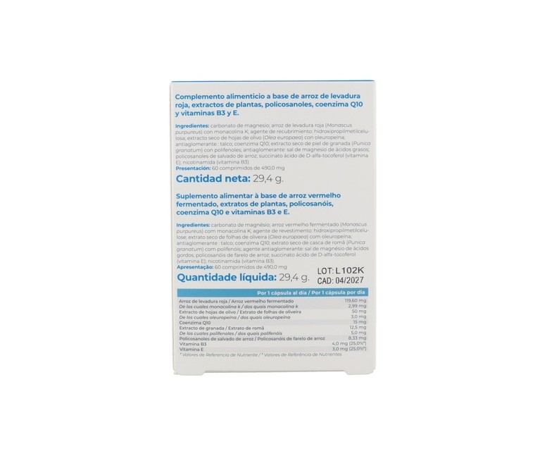 Lipivance metabolismo de las grasas 60 cápsulas Inovance