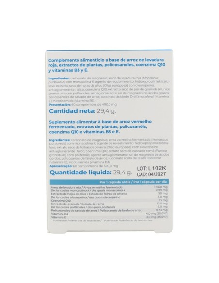 Lipivance metabolismo de las grasas 60 cápsulas Inovance