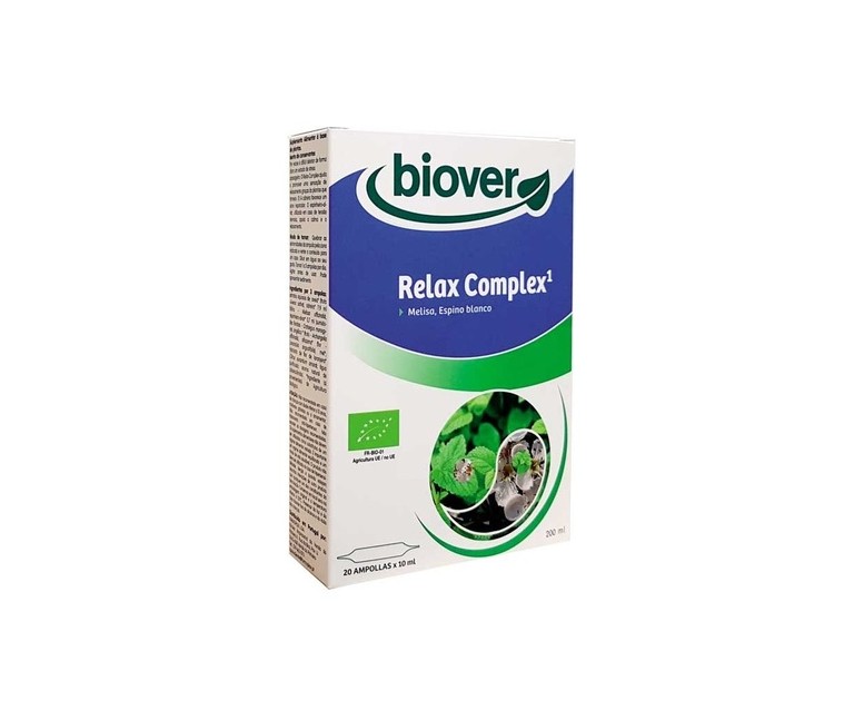 Relax complex, descanso y bienstar 20 ampollas de 10ml Biover