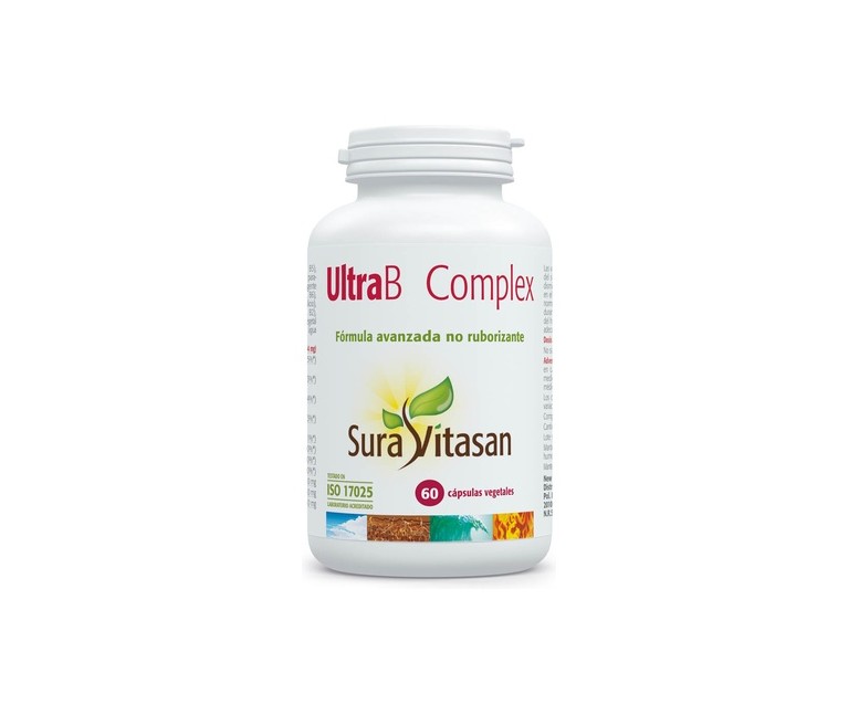 Ultra B Complex 60 cápsulas vegetales Sura Vitasan