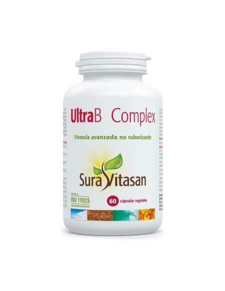 Ultra B Complex 60 cápsulas vegetales Sura Vitasan