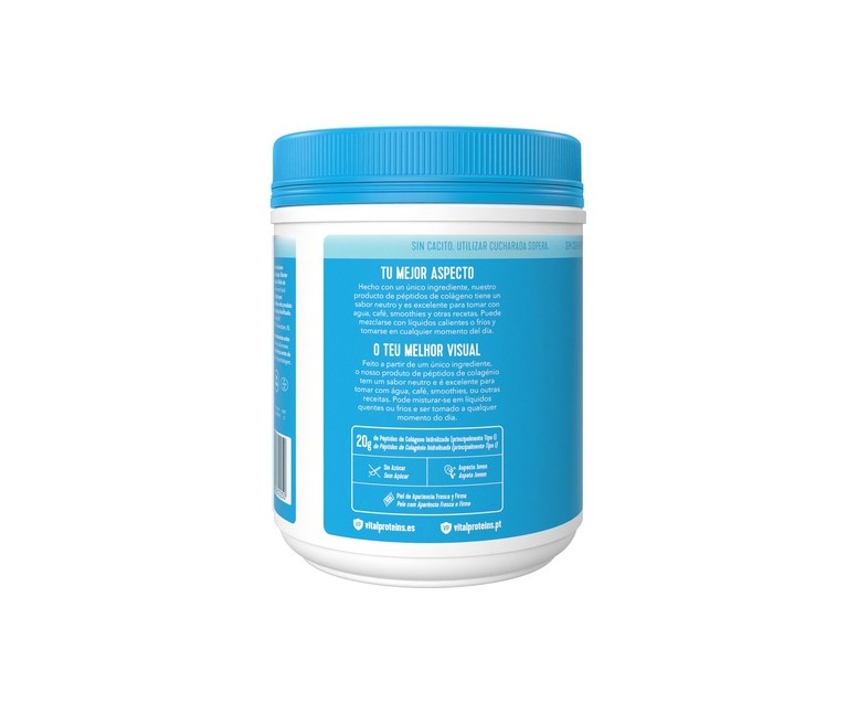 Péptidos de colágeno sin sabor 567 g Vital Proteins