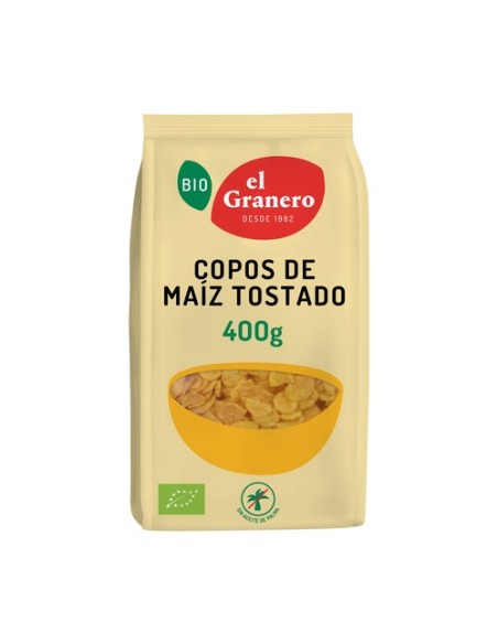 Copos de maíz tostado 400 g El Granero Integral