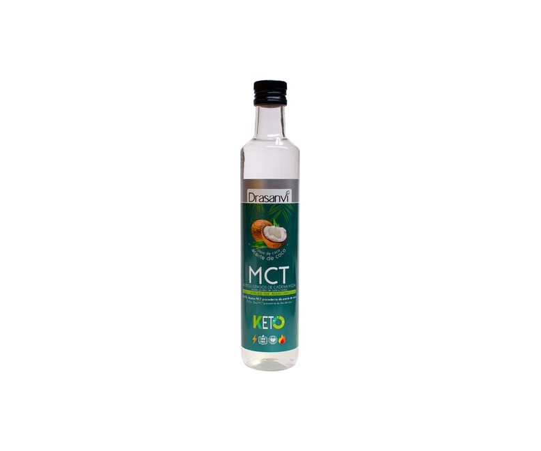 Aceite MCT Coco Keto 500 ml de aceite Drasanvi
