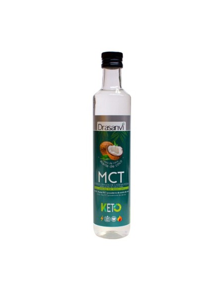 Aceite MCT Coco Keto 500 ml de aceite Drasanvi