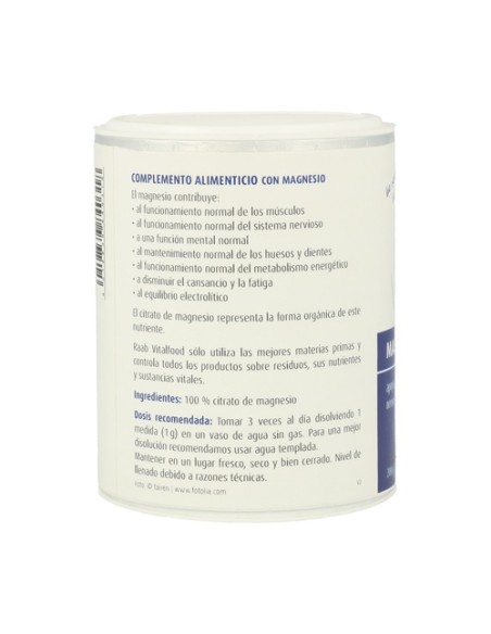 Magnesio citrato 200 g Raab