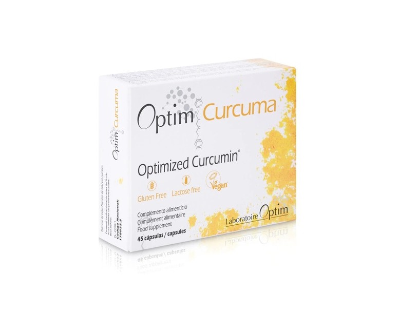 Optim Curcuma (Función articular y digestiva) 45 cápsulas Optim Laboratoire