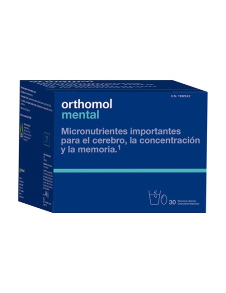 Orthomol Mental 30 cápsulas + 30 sobres Orthomol