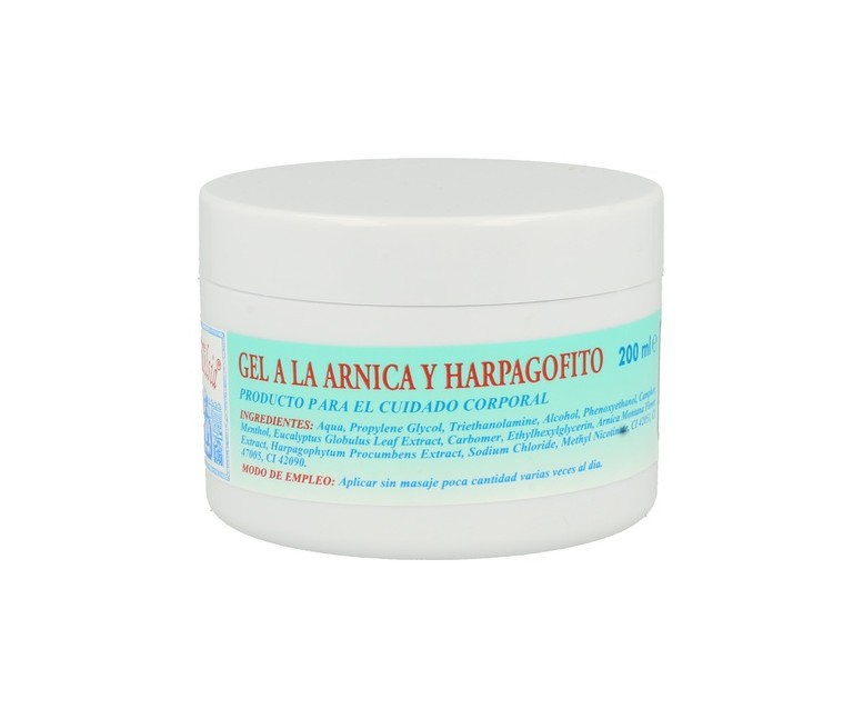 Gel Árnica Harpagofito 200 ml de gel Paracelsia