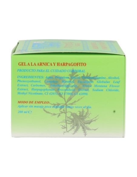 Gel Árnica Harpagofito 200 ml de gel Paracelsia