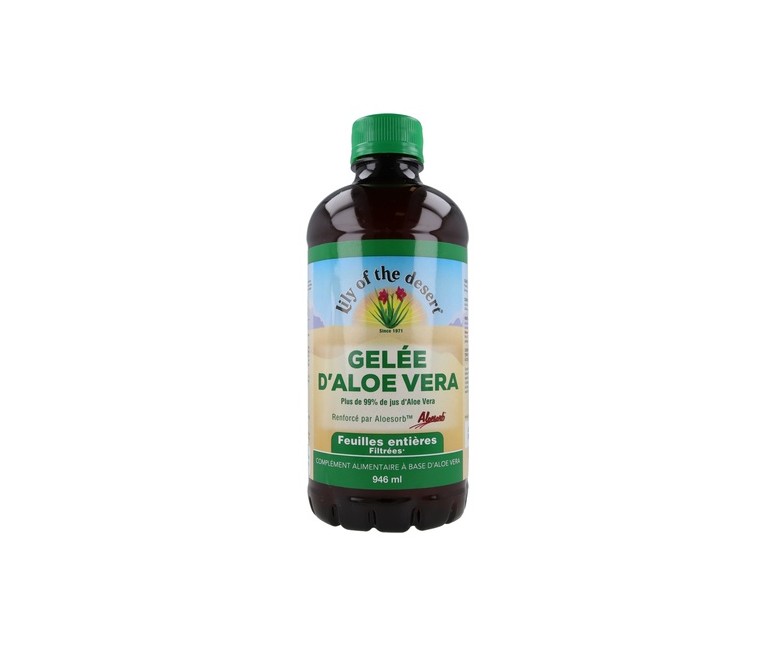 Gel de Aloe Vera (Hojas enteras) 946 ml Lily of the Desert