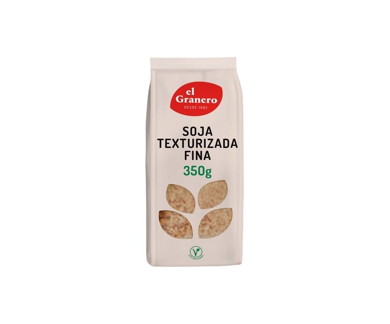 Soja texturizada fina 350 g El Granero Integral