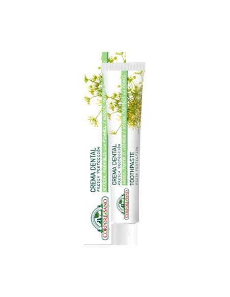 Dentífrico mirra, própolis e hinojo 75 ml Corpore Sano