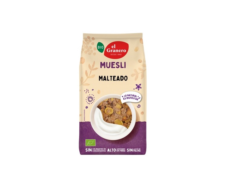 Muesli Malteado Bio 400 g El Granero Integral