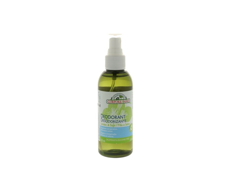 Desodorante de Tilo y Salvia 150 ml Corpore Sano
