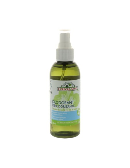 Desodorante de Tilo y Salvia 150 ml Corpore Sano